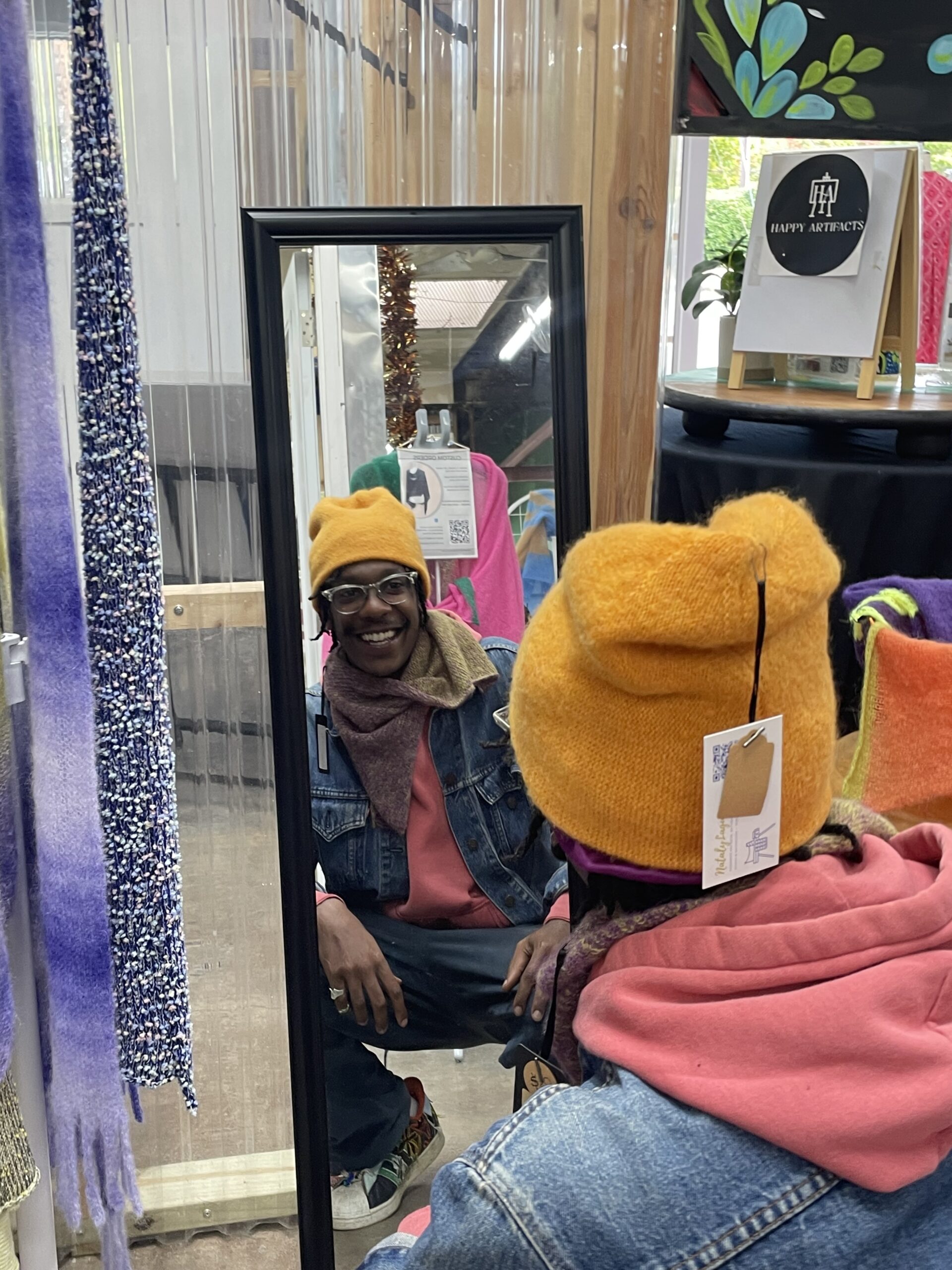speedyhat — double layer hat on a bulky machine speedyhat — double layer hat on a bulky machine