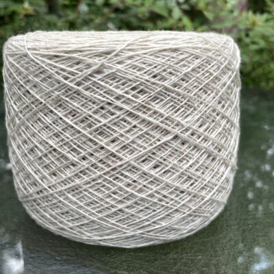 milefili sudoku – oatmeal cream wool blend yarn
