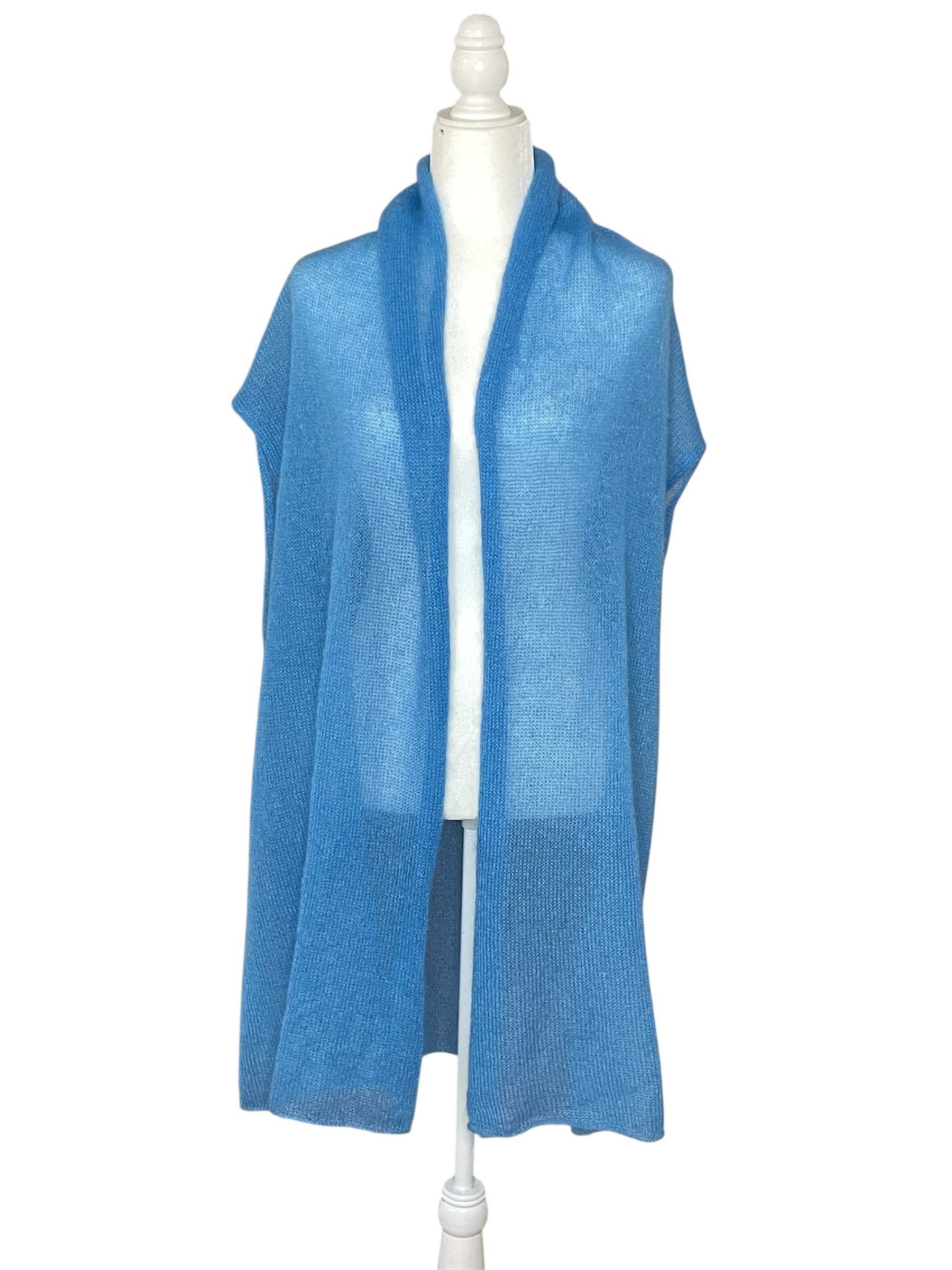scarf vest construction method scarf vest construction method
