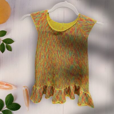 yellow cotton dress